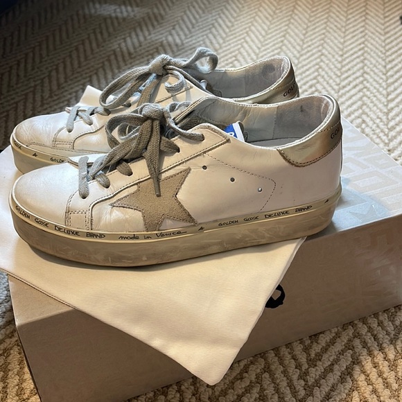 Golden Goose Hi Star Sneakers - Picture 1 of 12